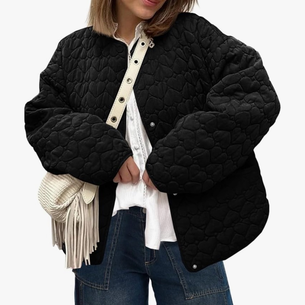 New - Never worn. Black Quilted Women's Puffer Jacket